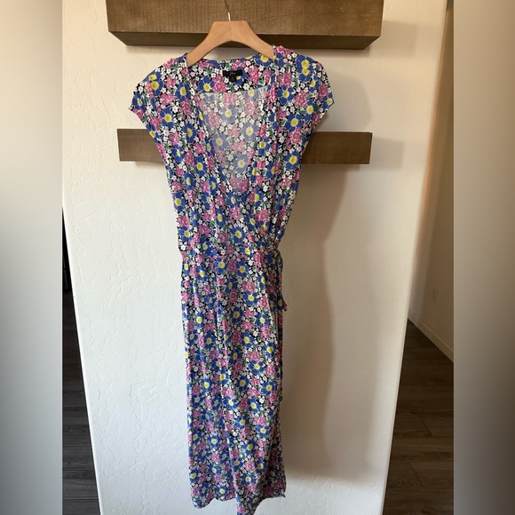 J. Crew|True wrap floral maxi dress in boho ditsy floral print•••Size XL,PRETTY! - Picture 11 of 11